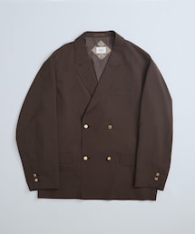 UNFOLK | #-22 4B relax double blazer / サイズ2(テーラードジャケット)