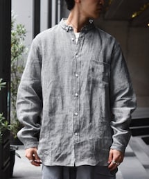 OLDMAN'S TAILOR | Small BD Collar Shirts / 2021ss / サイズ 40(シャツ/ブラウス)