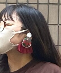 poppy | ピアス（両耳用）