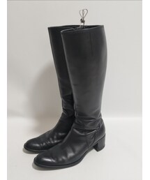 no brand | レザーロングブーツ(ブーツ)