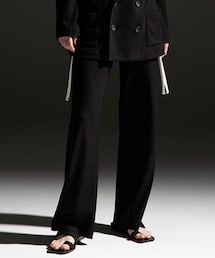 ROBES&CONFECTIONS | Washable Stretch Rib Side Stripe Easy Pants (パンツ)