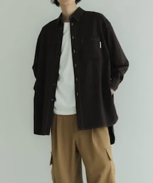 knuth marf | 2way slit long shirt(シャツ/ブラウス)