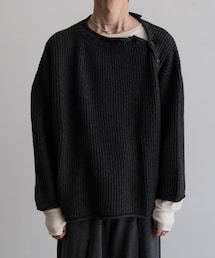 nakedgauge | COMFORT BLEND YARN LOOSE FIT SWEATER(ニット/セーター)