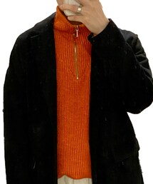 used orange  knit | ニット/セーター