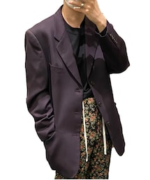 used purple jacket | テーラードジャケット