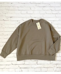 無印良品 | 超長綿裏起毛プルオーバー(スウェット)