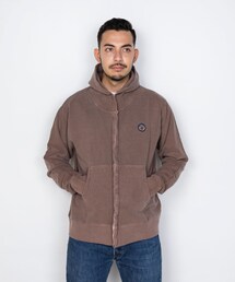 Branchworks | コットンネップ裏毛ピグメント染SNAP BUTTON PARKA(パーカー)