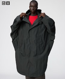 Uniqlo U | フーデッドロングコート(モッズコート)