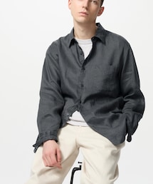 UNIQLO | プレミアムリネンシャツ(シャツ/ブラウス)