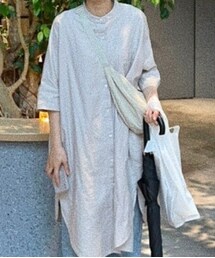 無印良品 | シャツワンピース