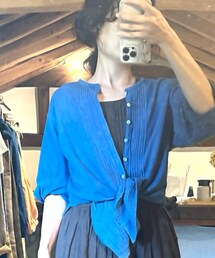 solosolo | M-3 linen cotton (シャツ/ブラウス)