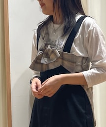 Samansa Mos2 blue | シャツ/ブラウス