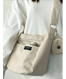SHEIN | 小銭入れ付 スクエアバッグ(ショルダーバッグ)