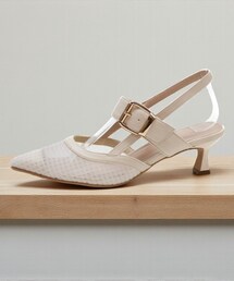 VIVIAN | ポインテッドトゥスリングバックパンプス(パンプス)