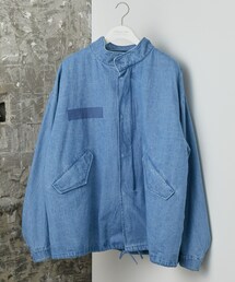 CIAOPANIC TYPY | 【ユニセックス】マルチウェイM-65スタンドネックビッグシルエットショートモッズコート【コート＆ライナー２枚セット】(モッズコート)