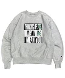 Champion | Champion "MoMA × Barbara Kruger" Reverse Weave Crew Neck Sweatshirt(スウェット)
