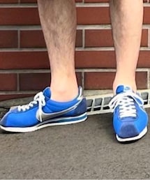 NIKE | NIKE  CLASSIC CORTEZ "GAME ROYAL × METALLIC SILVER"(スニーカー)