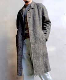 Vintage Harris Tweed | ステンカラーコート