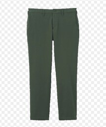 無印良品 | 縦横ストレッチチノ スリム股下76cm紳士76 ダークグリーン(チノパンツ)