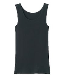 無印良品 | インド綿リブ編み2枚組タンクトップ　婦人M(タンクトップ)