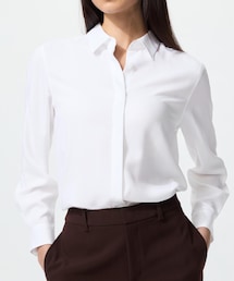 UNIQLO | レーヨンブラウス　Mサイズ(シャツ/ブラウス)