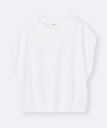 GU | ドライウエストタックT Mサイズ(Tシャツ/カットソー)