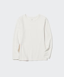UNIQLO | 極暖ヒートテックコットンクルーネックT Mサイズ(Tシャツ/カットソー)