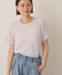 AMERICAN HOLIC | ポコポコ半袖プルオーバー　Mサイズ　ラベンダー(Tシャツ/カットソー)