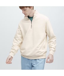 UNIQLO | スウェットハーフジッププルオーバー　Mサイズ(トップス)