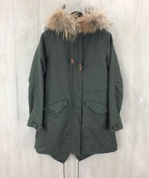 HARE | モッズコート/N-3B/ボアライナー/M/コットン/KHK/HAL27197N9(ジャケット/アウター)