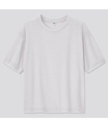UNIQLO | シアークルーネックT(半袖) Lサイズ(Tシャツ/カットソー)