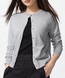 UNIQLO | UVカットクルーネックカーディガン　Lサイズ(カーディガン/ボレロ)