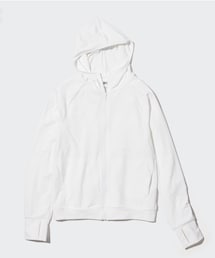 UNIQLO | エアリズムUVカットメッシュパーカ（リラックス・長袖）　Lサイズ(パーカー)
