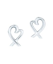 TIFFANY&Co. | ラビング ハート ピアス(スターリングシルバー)(ピアス（両耳用）)