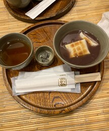 うさこのスウィーツ同盟会 | 三重県、御在所サービスエリア内で食べれる、赤福餅ぜんざいです(その他)