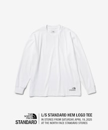 THE NORTH FACE | L/S STANDARD HEM LOGO TEE Product Number / NT32534R Color / White Size / XL Price / \8,250- (tax incl.) (Tシャツ/カットソー)