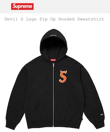 Supreme  | 商品名：Devil S Logo Zip Up Hooded Sweatshirt COLOR/STYLE：Black SIZE：Large 小計：¥31,900(パーカー)