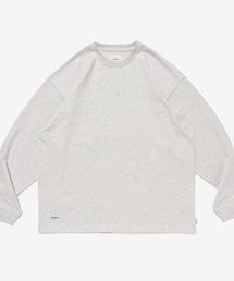 WTAPS | SIGN-YD / LS / COTTON  LIGHT GRAY  LARGE 16,500yen (Tax inc.)(Tシャツ/カットソー)