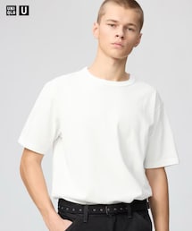 UNIQLO | クルーネックTシャツ ベストセラー カラー: 00 WHITE(Tシャツ/カットソー)