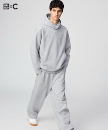 UNIQLO | スウェットワイドパンツ カラー: 03 GRAY(スウェットパンツ)