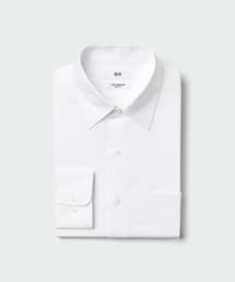UNIQLO | スーパーノンアイロンスリムシャツ/レギュラー襟 カラー: 00 WHITE(ビジネスシャツ)
