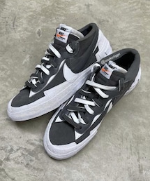 Sacai | SACAI × NIKE BLAZER LOW "IRON GREY"  サカイ × ナイキ ブレーザー ロー "アイアン グレー" 27.5cm(スニーカー)