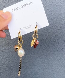 PAULOWNIA | ピアス（両耳用）