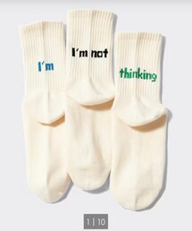 GU and beautiful people | ソックス/靴下