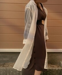 GU | シアー素材(シャツ/ブラウス)