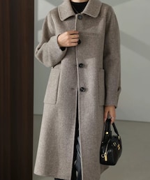 千季瑛 | ステンカラーコート