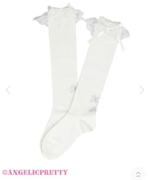 Angelic Pretty | プリンセスロゴハイソックス(ソックス/靴下)