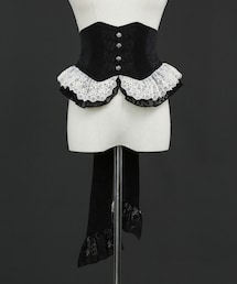 Hoshibako works | リリアンヌ姉妹 コルセット ブラック×ベージュ(ファッション雑貨)