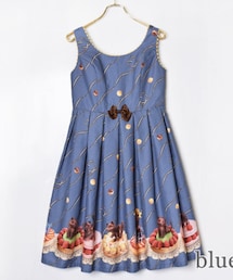 Emily Temple cute | chatonチョコレートウエストリボンワンピース(ジャンパースカート)