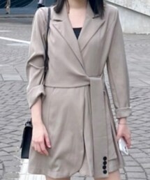 the daily | シャツワンピース